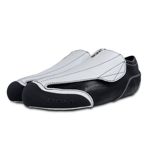 Black and White Bont Envy Carbon Jam/Speed Boot